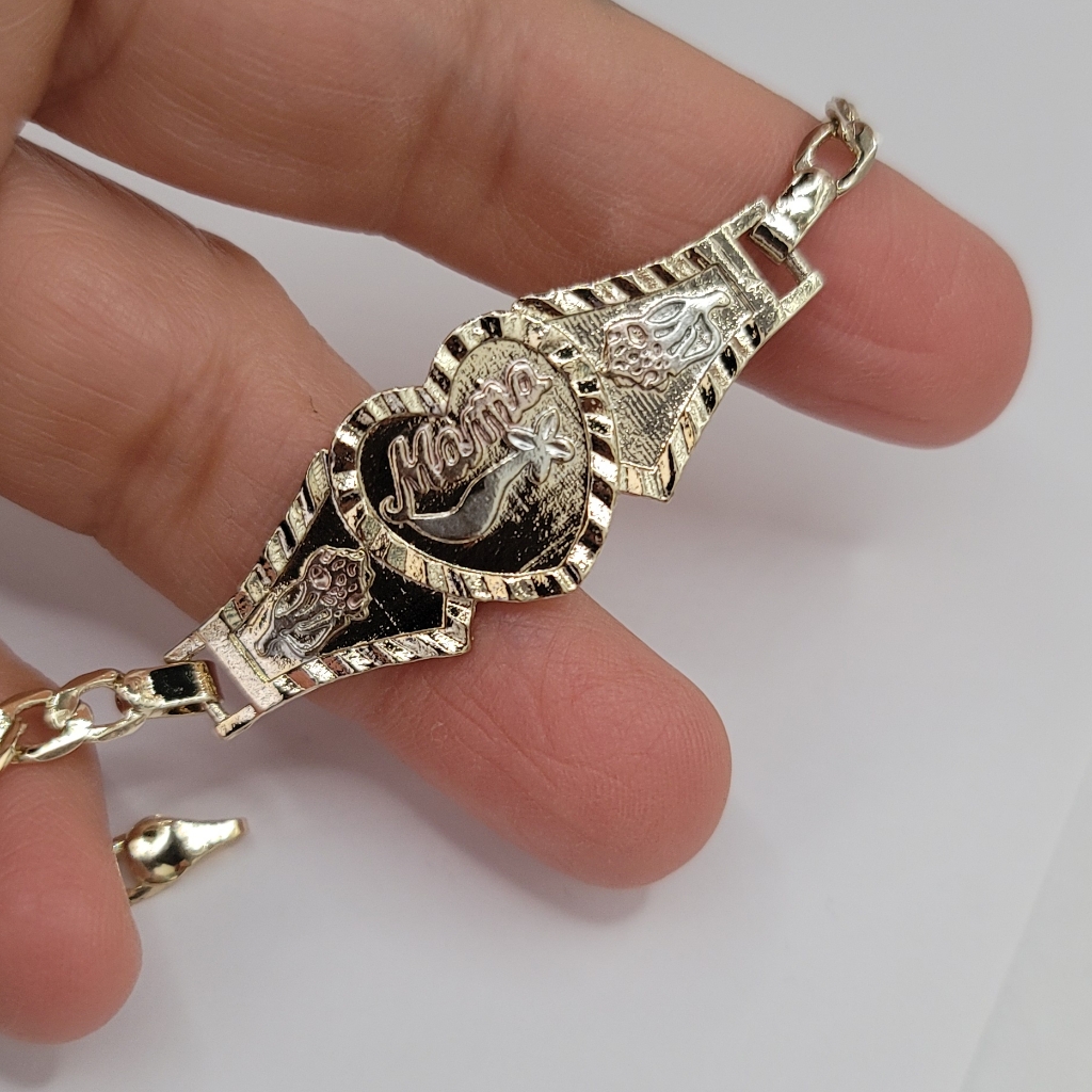 Mama Beautiful Bracelet 3-Colors Gold Plated 7Inches 15$